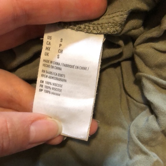 FINAL AE Vintage Wash Button Down Shirt - Picture 9 of 10